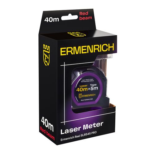 Рулетка с лазерным дальномером Ermenrich Reel SLR545 PRO, фото , изображение 6