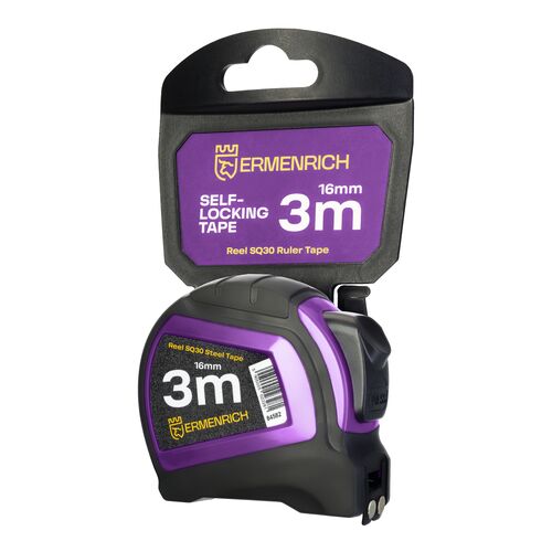 Рулетка Ermenrich Reel SQ30 (Фиолетовая), Цвет: Фиолетовый, фото , изображение 7