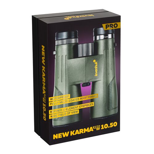 Бинокль Levenhuk New Karma PRO ED 10x50, фото , изображение 11