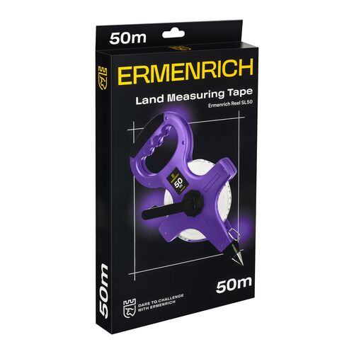 Рулетка геодезическая Ermenrich Reel SL50, фото , изображение 5