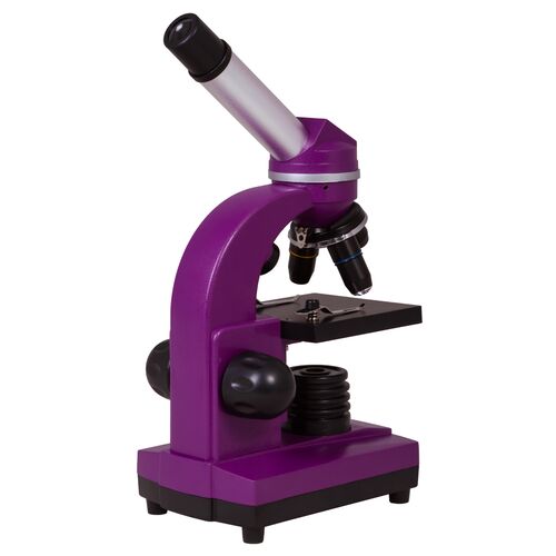 Микроскоп Bresser Junior Biolux SEL 40–1600x, фиолетовый, фото , изображение 2
