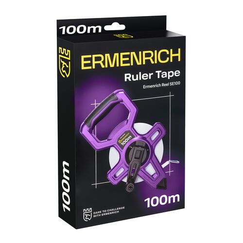 Рулетка геодезическая Ermenrich Reel SE100, фото , изображение 4