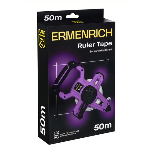 Рулетка геодезическая Ermenrich Reel SH50, фото , изображение 4