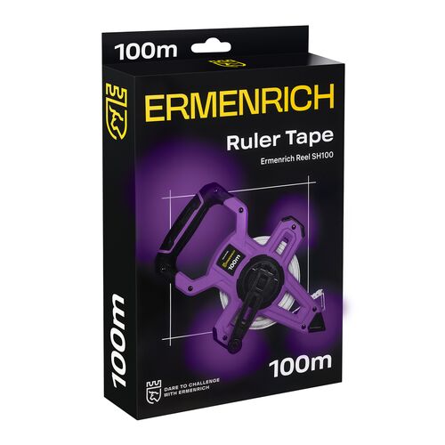 Рулетка геодезическая Ermenrich Reel SH100, фото , изображение 4