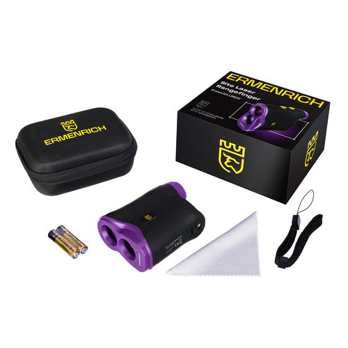 Лазерный строительный дальномер Ermenrich LR600 (фиолетовый), фото , изображение 6