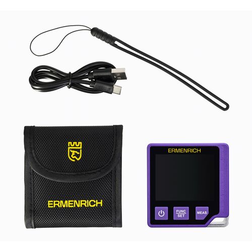 Цифровой уровень с лазерной рулеткой («3 в 1») Ermenrich Verk LQ60, фото , изображение 8