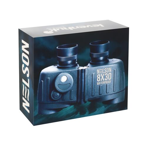 Бинокль Levenhuk Nelson 8x30 с сеткой и компасом, фото , изображение 13