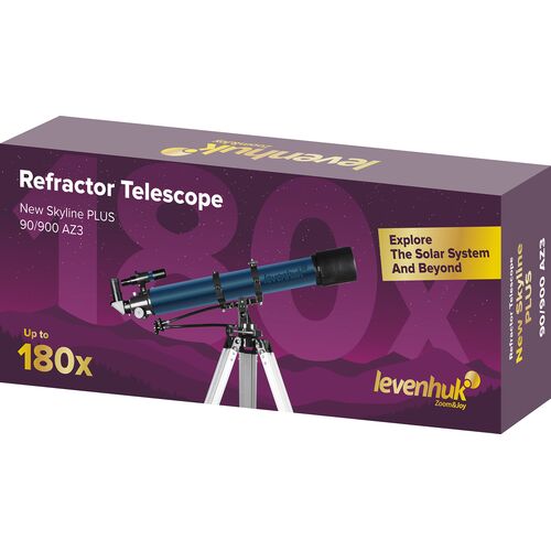 Телескоп Levenhuk New Skyline PLUS 90/900 AZ3, фото , изображение 2