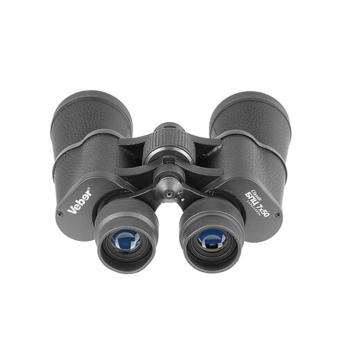 Бинокль Veber Classic БПЦ 7x50 VL черный, кожа, фото , изображение 3