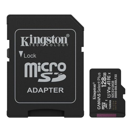 Карта памяти Canvas Select Plus microSD 128Gb, фото 