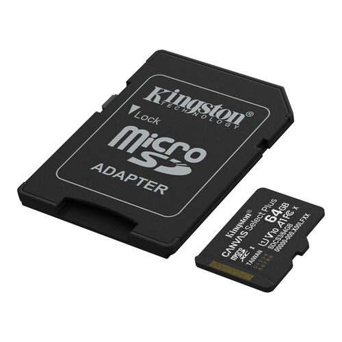 Карта памяти Canvas Select Plus microSD 64Gb, фото , изображение 3