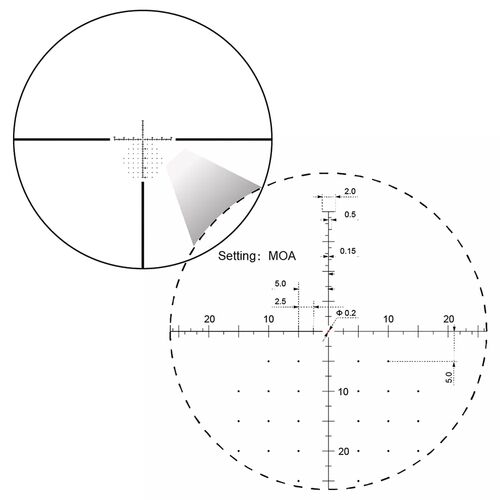 Оптический прицел  Vector Optics 30 мм FFP Sentinel 5-25x50 HD, фото , изображение 7