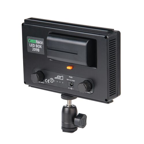 Осветитель GreenBean LED BOX 209B накамерный светодиодный, фото , изображение 2