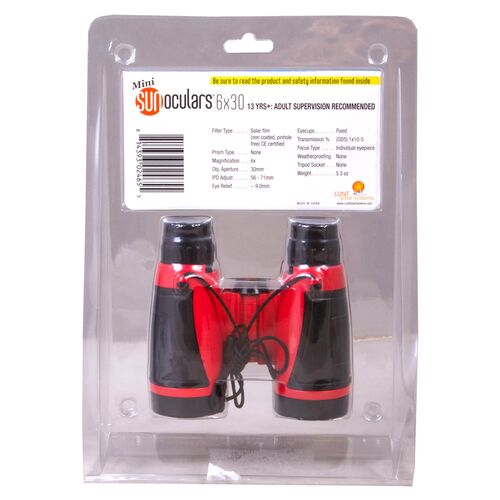 Бинокль солнечный LUNT Mini SUNoculars 6x30, фото , изображение 4