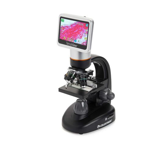 Микроскоп цифровой Celestron с LCD-экраном TetraView, фото 