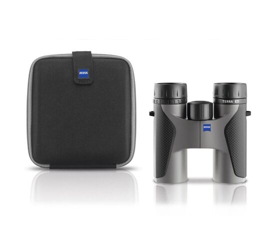 Бинокль Carl Zeiss TERRA ED 10x32, черно-серый, фото , изображение 3