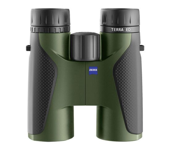 Бинокль Carl Zeiss TERRA ED 10x42, черно-зеленый, фото , изображение 2