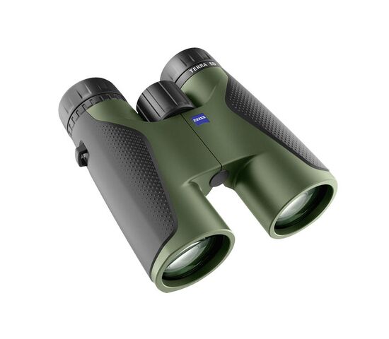 Бинокль Carl Zeiss TERRA ED 8x42, черно-зеленый, фото 