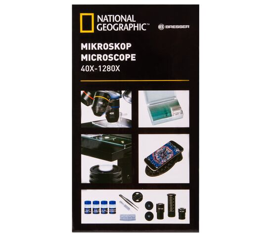 Микроскоп Bresser National Geographic 40–1280x с адаптером для смартфона, фото , изображение 20