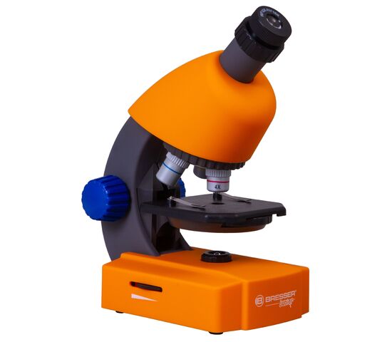 Микроскоп Bresser Junior 40–640x с набором для опытов, в кейсе, фото , изображение 8