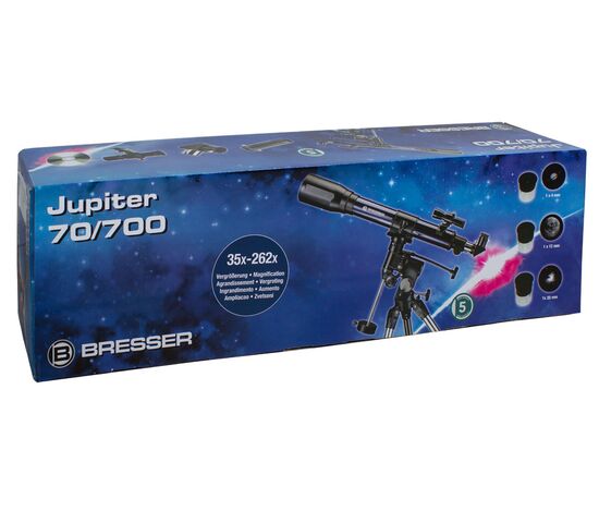 Телескоп Bresser Jupiter 70/700 EQ, фото , изображение 10