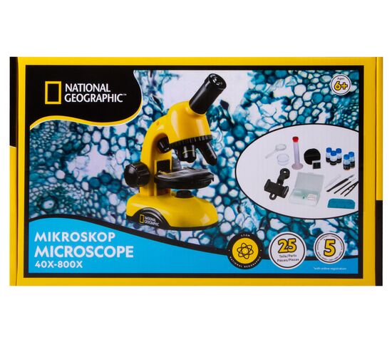 Микроскоп Bresser National Geographic Biolux 40–800x, фото , изображение 15
