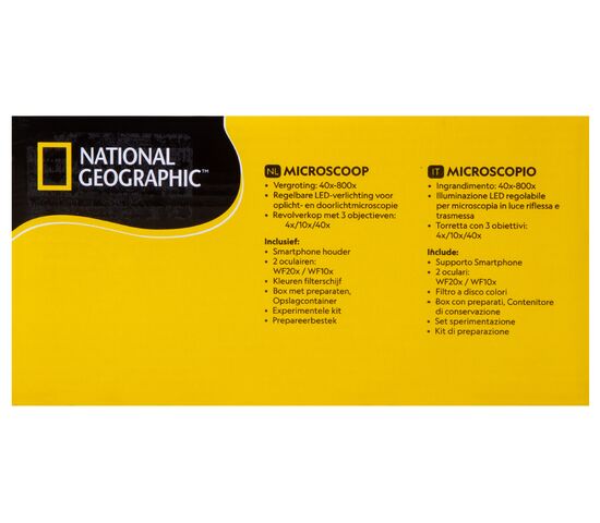 Микроскоп Bresser National Geographic Biolux 40–800x, фото , изображение 17