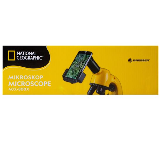 Микроскоп Bresser National Geographic Biolux 40–800x, фото , изображение 19
