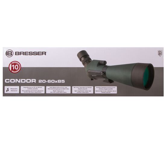 Зрительная труба Bresser Condor 20–60x85, фото , изображение 17