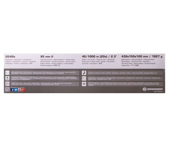Зрительная труба Bresser Condor 20–60x85, фото , изображение 19
