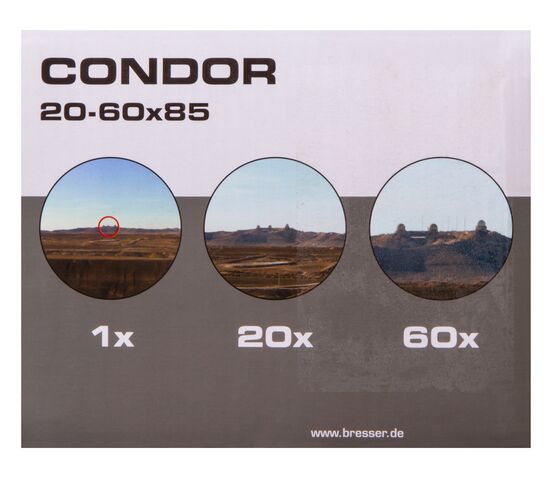 Зрительная труба Bresser Condor 20–60x85, фото , изображение 20