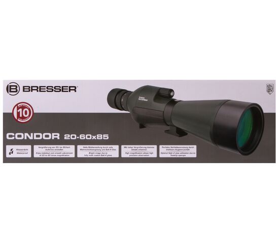 Зрительная труба Bresser Condor 20–60x85, прямая, фото , изображение 15