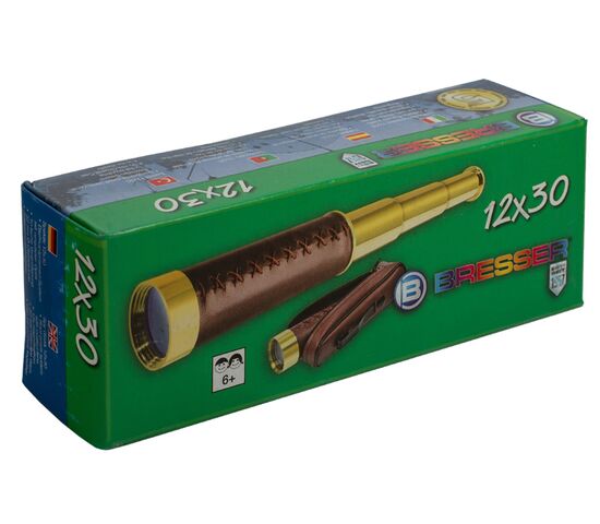 Зрительная труба Bresser «Капитанская» 12x30, фото , изображение 9