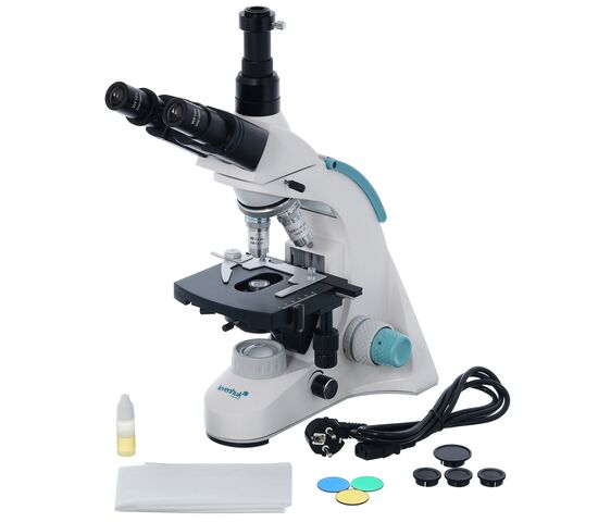 Микроскоп цифровой Levenhuk D900T, 5,1 Мпикс, тринокулярный, фото , изображение 2