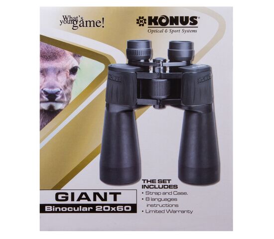 Бинокль Konus Giant 20x60, фото , изображение 11