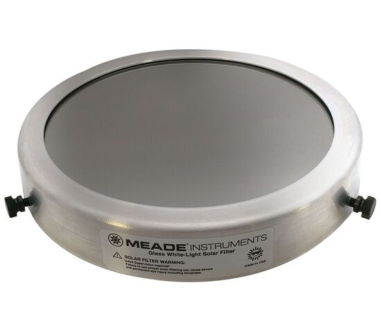 Солнечный фильтр Meade 172–177 мм, стеклянный, фото , изображение 2
