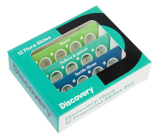 Набор микропрепаратов Discovery «Флора», 12 шт., фото 