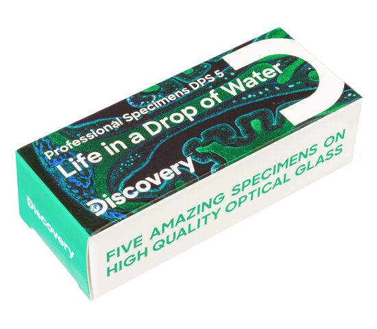 Набор микропрепаратов Discovery Prof DPS 5. «Жизнь в капле воды», фото 