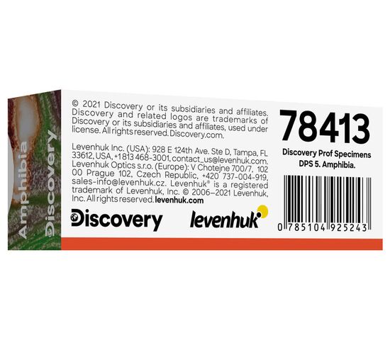 Набор микропрепаратов Discovery Prof DPS 5. «Амфибия», фото , изображение 2