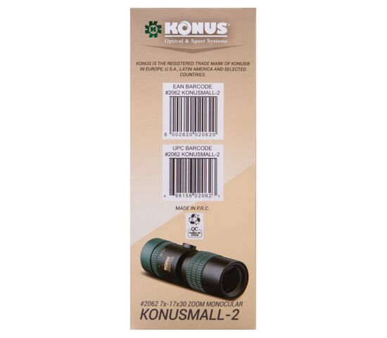 Монокуляр Konus Konusmall-2 7–17x30, фото , изображение 11