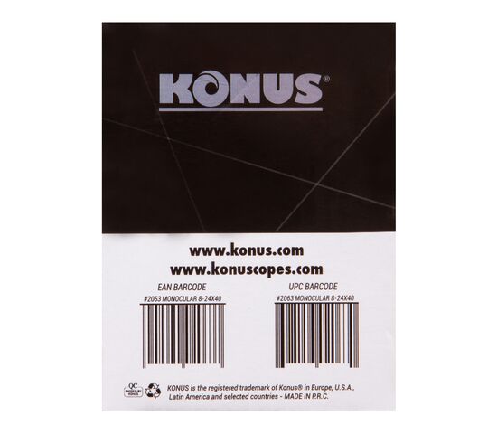 Монокуляр Konus Konusmall-3 8–24x40, фото , изображение 15