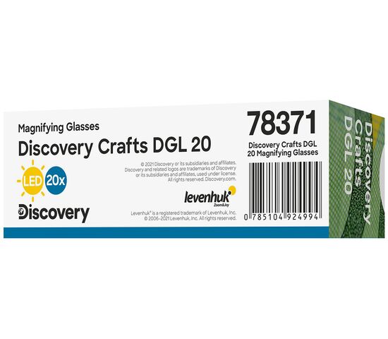 Лупа-очки Discovery Crafts DGL 20, фото , изображение 3