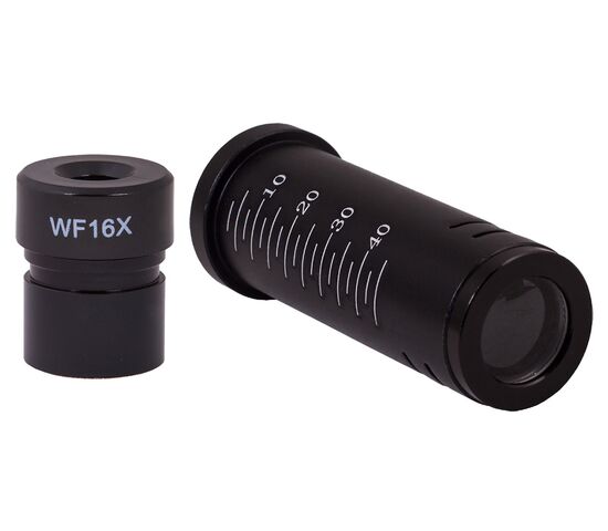 Линза Барлоу 2x и окуляр WF16x для Levenhuk 2L/2L PLUS, фото 
