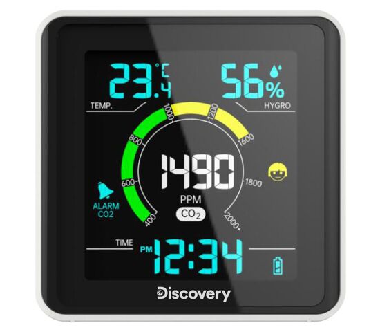 Детектор углекислого газа Discovery Report WA40, фото 