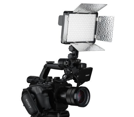 Осветитель светодиодный с функцией вспышки Godox LF308D накамерный, фото 