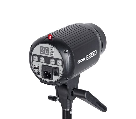 Комплект студийного оборудования Godox E250-F, фото , изображение 2