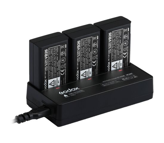 Зарядное устройство Godox VC26T Multi для VB26, фото , изображение 4
