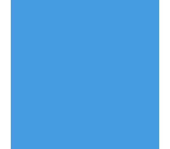 Фон бумажный Polaroid Light Blue Голубой 2,72*11 м, фото 