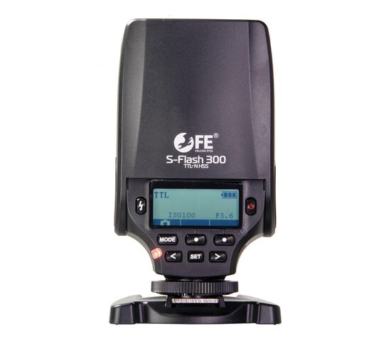 Вспышка накамерная Falcon Eyes S-Flash 300 TTL HSS для Nikon, фото , изображение 4