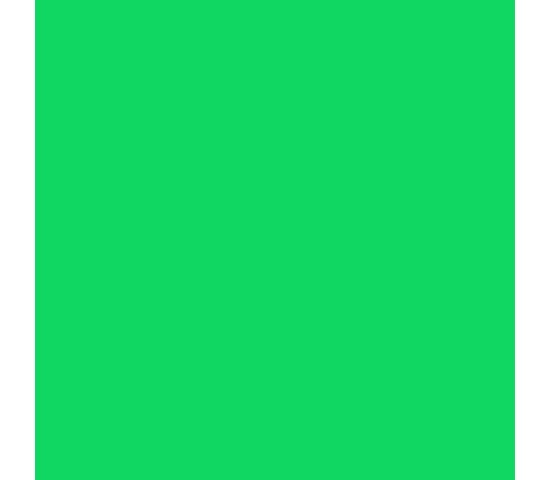 Фон бумажный Polaroid Chromakey Green Хромакей зеленый 2,72х11 м, фото 
